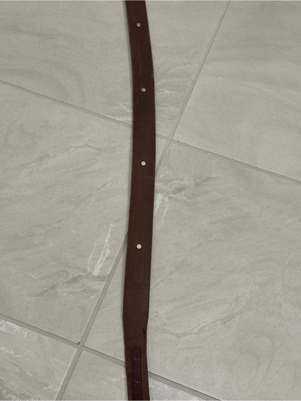 Western Style Brighton Brown Leather Braided Accent Belt
